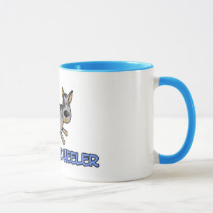 Liebe I meine blaue heeler Tasse
