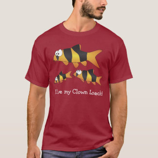 Liebe I meine Clownschmerle - der coolste Fisch T-Shirt