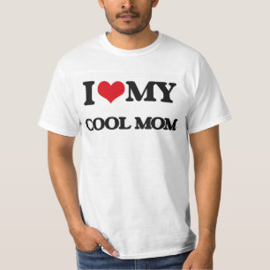 Liebe I meine coole Mama T-Shirt