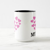 Liebe I meine Ehefrau Tasse (Zentrum)