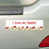 Liebe I meine Familie Autoaufkleber (Auf Auto)