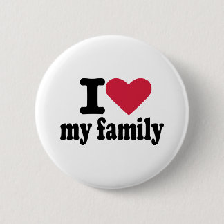 Liebe I meine Familie Button