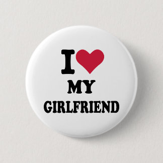 Liebe I meine Freundin Button
