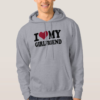 Liebe I meine Freundin Hoodie