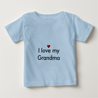Liebe I meine Großmutter Baby T-shirt