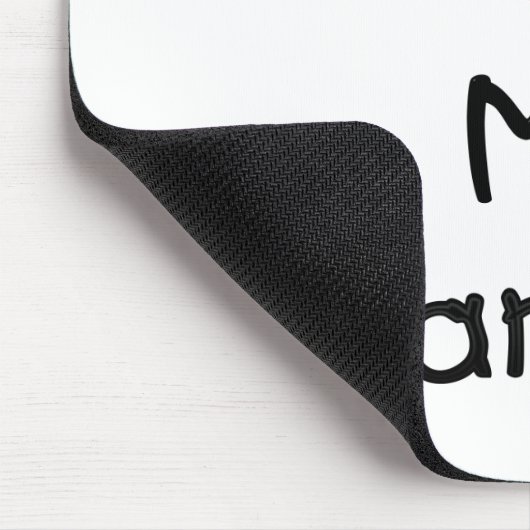 Liebe I meine Großmutter Mousepad (Ecke)