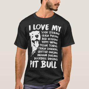 Liebe I meine Grubenstier-HundeT - Shirts