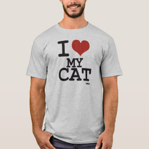 Liebe I meine Katze T-Shirt
