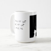 Liebe I meine Katze Tasse (Vorderseite Links)