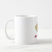 Liebe I meine Labrador-Tasse Kaffeetasse (Links)