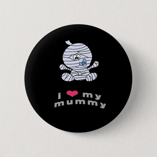 Liebe I meine Mama Button (Vorderseite)