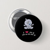 Liebe I meine Mama Button (Vorne & Hinten)