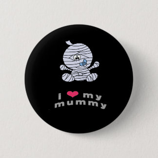 Liebe I meine Mama Button