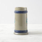 Liebe I meine Mama (Kuh) Bierglas (Mittel)