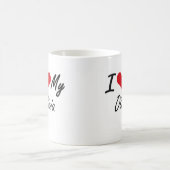 Liebe I meine Olivia Kaffeetasse (Mittel)
