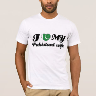 Liebe I meine pakistanische Ehefrau T-Shirt