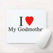 Liebe I meine Patin Mousepad (Mit Mouse)