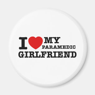Liebe I meine Sanitäterfreundin Magnet