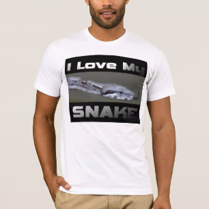 Liebe I meine Schlange T-Shirt