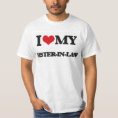Liebe I meine Schwägerin T-Shirt (Vorderseite)