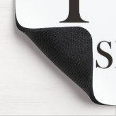 Liebe I meine Schwester Mousepad (Ecke)