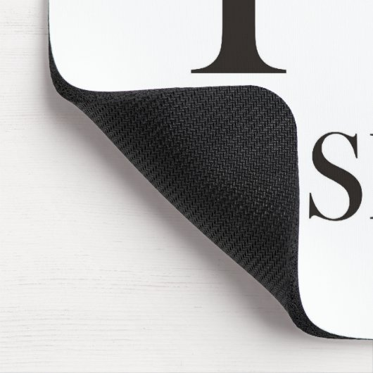 Liebe I meine Schwester Mousepad (Ecke)