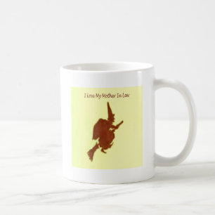 Liebe I meine Schwiegermutter Kaffeetasse