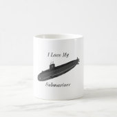 Liebe I meine Submariner-Tasse Kaffeetasse (Mittel)