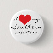Liebe I meine südlichen Vorfahren Button (Vorderseite)