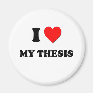 Liebe I meine These Magnet