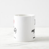 Liebe I meine Westy Tasse (Mittel)