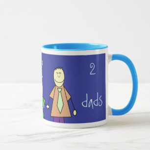 Liebe I meine zwei Vatis, Tasse