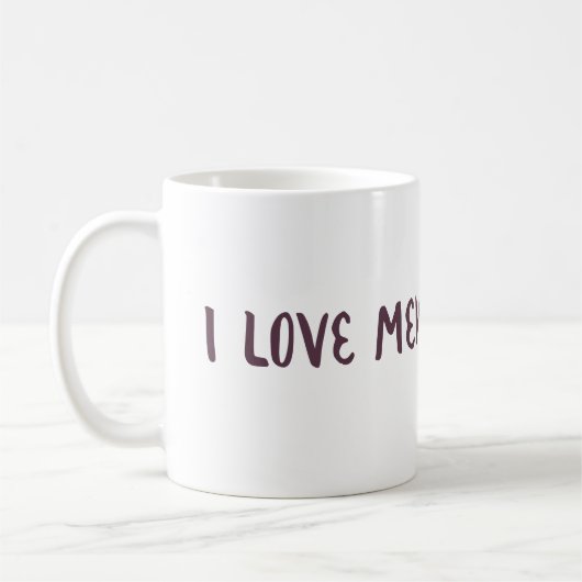 Liebe I Mew! Kaffeetasse (Links)