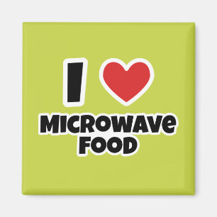 Liebe I Mikrowellennahrung Magnet