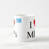Liebe I MIPS-Tasse 2 Kaffeetasse (Mittel)