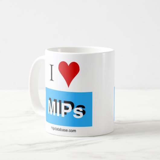 Liebe I MIPS-Tasse 3 Kaffeetasse (Vorderseite Links)