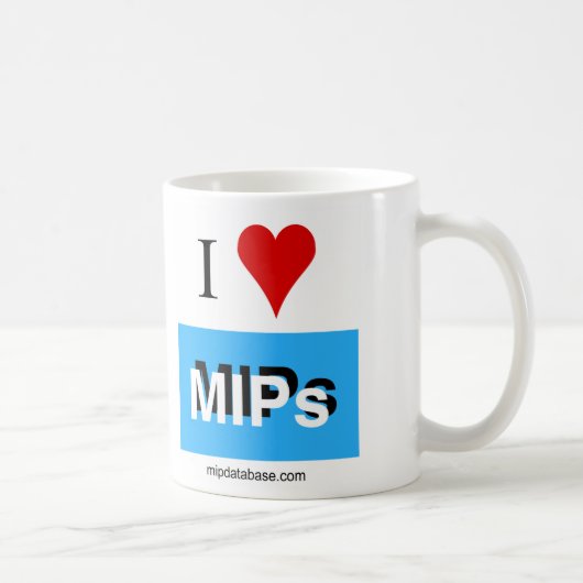 Liebe I MIPS-Tasse 3 Kaffeetasse (Rechts)