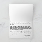 Liebe I mögen Sie die Karte eines Liebeliedbaby (Innenseite)