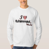 Liebe I Mohammed-T-Shirt T-Shirt (Vorderseite)