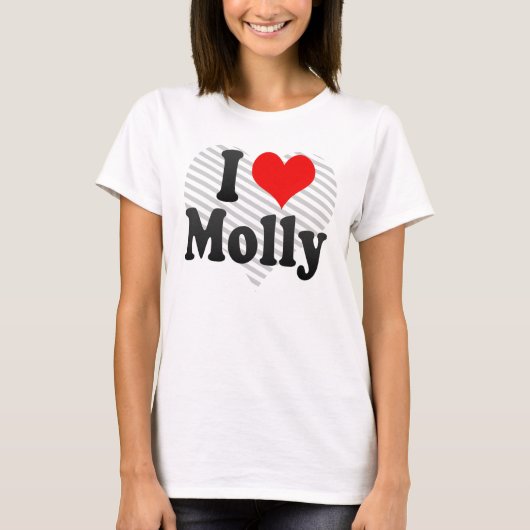 Liebe I Molly T-Shirt (Vorderseite)