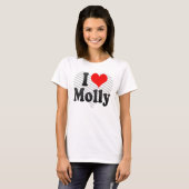 Liebe I Molly T-Shirt (Vorne ganz)