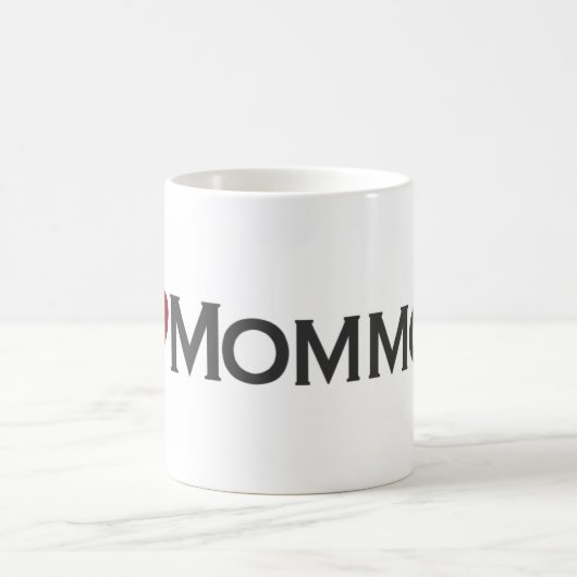 Liebe I mommom Kaffeetasse (Mittel)