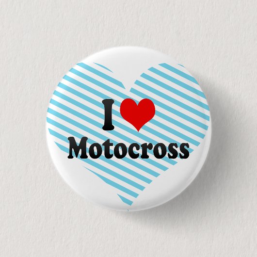 Liebe I Motocross Button (Vorderseite)