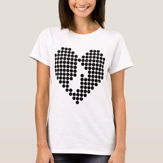 Liebe I Musik T-Shirt (Vorderseite)