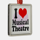 Liebe I musikalisches Theater Ornament Aus Metall (Rechts)