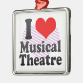 Liebe I musikalisches Theater Ornament Aus Metall (Links)