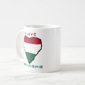 Liebe I Nagymama Tasse (Vorderseite Links)