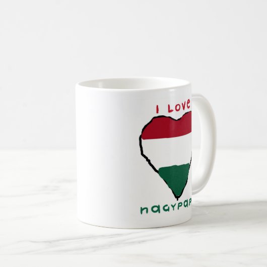 Liebe I Nagypapa Tasse (VorderseiteRechts)