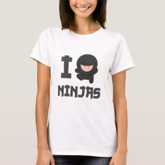 Liebe I ninjas T-Shirt