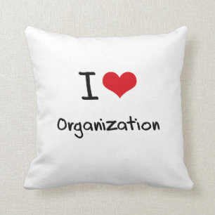 Liebe I Organisation Kissen